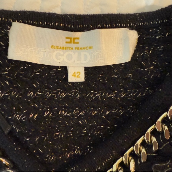 Elegant Black Tweed Blazer - Picture 10 of 10